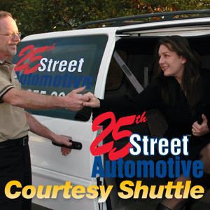 Auto Repair & Service Courtesy Shuttle