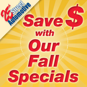 Auto Service Fall Specials