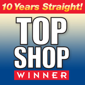 Top Shop Winner 10 Years Straight
